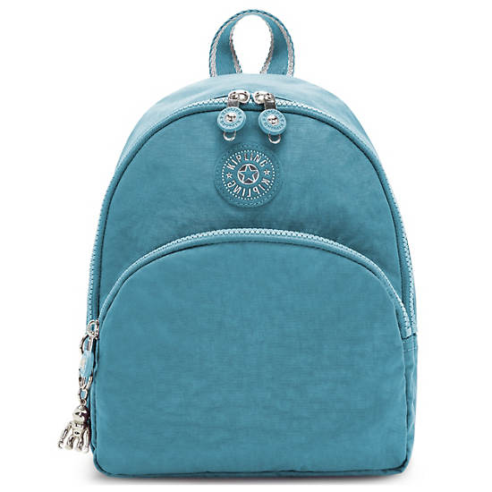 Kipling Paola Small Rugzak Turquoise | BE 1599AH